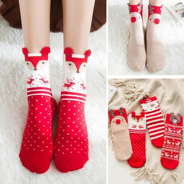 Vianočné ponožky vo viacerých motívoch